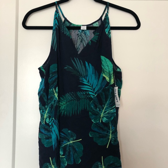 Tropical  print tank top new with tags - Picture 2 of 2